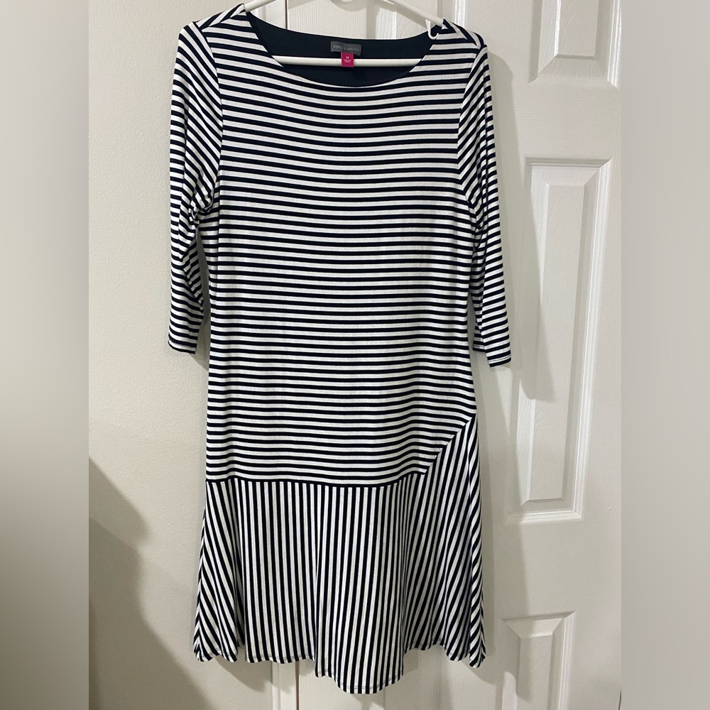 Vince Camuto Black and White Dress